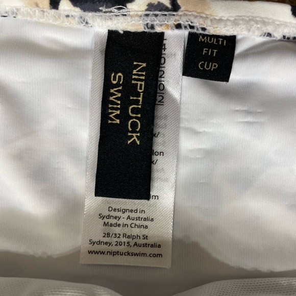 NWT Nip Tuck “Wild At Heart” Multi-Fit Cup One Piece Cheetah Leopard Swimsuit - Picture 9 of 14